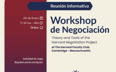 Reunión Informativa | Workshop de Negociación en Harvard